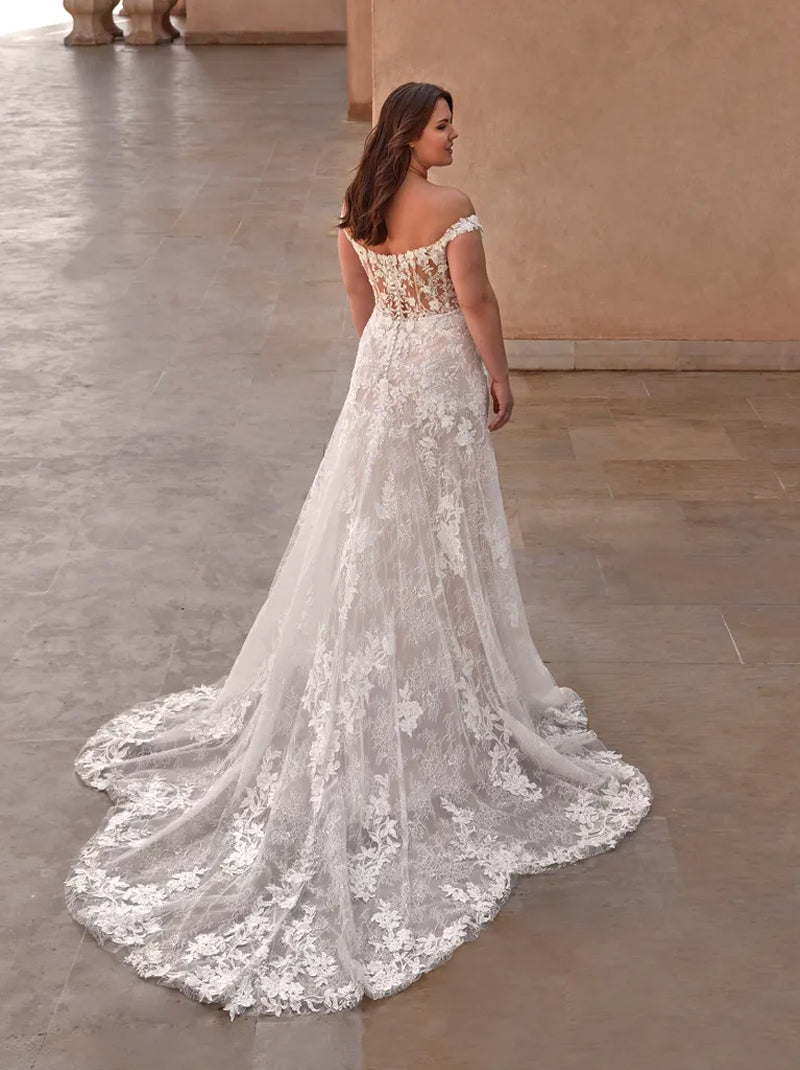 Gorgeous & Classic Mermaid Wedding Dresses Sweetheart Appliqued Beads Sleeveless Tulle Sweep Train Bridal Gowns Custom
